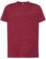 Goedkope T-shirt JHK Regular Comfort Burgundy Heather